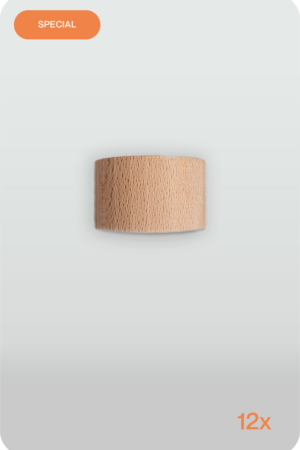 SET MIX&MATCH - Wooden Caps (12 X €1.25)