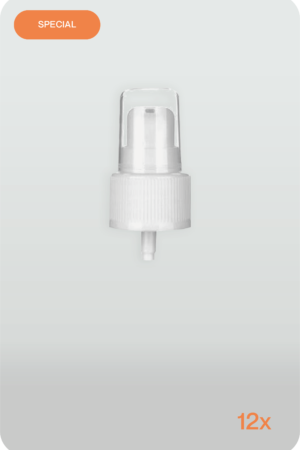 SET MIX&MATCH - White Lotion Pump (12 X €0,60)
