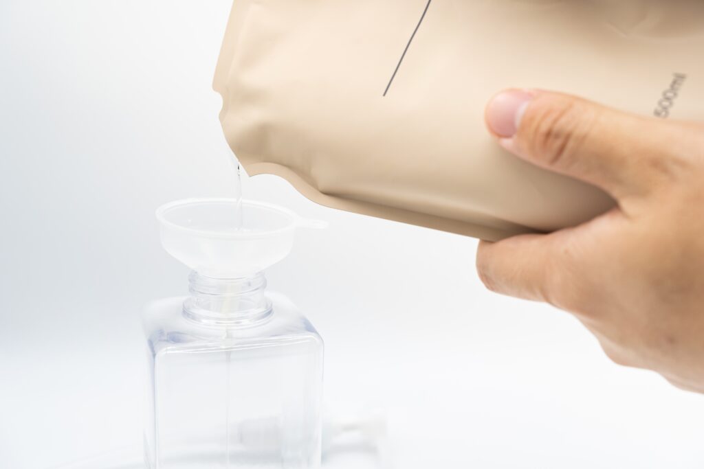 Bottle-X hervulbare verpakkingen